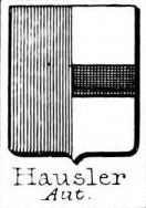 Hausler Coat of Arms / Family Crest 0