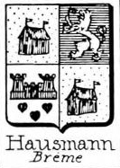 Hausmann Coat of Arms / Family Crest 2