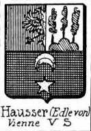 Hausser Coat of Arms / Family Crest 2