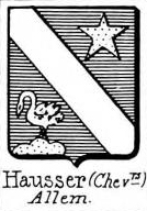 Hausser Coat of Arms / Family Crest 4