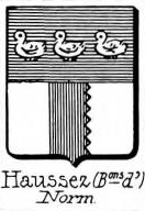 Haussez Coat of Arms / Family Crest 0