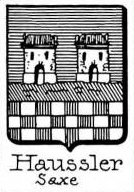 Haussler Coat of Arms / Family Crest 0