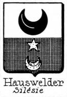 Hauswelder Coat of Arms / Family Crest 0
