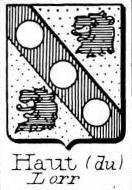 Haut Coat of Arms / Family Crest 1