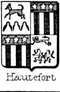 Hautefort Coat of Arms / Family Crest 3