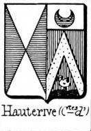 Hauterive Coat of Arms / Family Crest 1