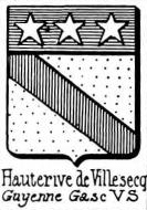 Hauterive Coat of Arms / Family Crest 2