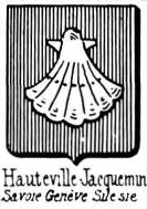 Hauteville Coat of Arms / Family Crest 1