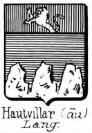 Hautvillar Coat of Arms / Family Crest 0