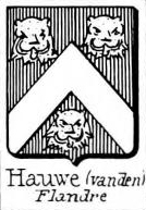 Hauwe Coat of Arms / Family Crest 1