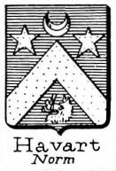 Havart Coat of Arms / Family Crest 1