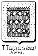Hayes Coat of Arms / Family Crest 5