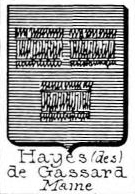 Hayes Coat of Arms / Family Crest 11