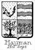 Hayman Coat of Arms / Family Crest 1