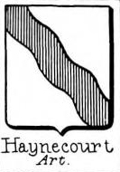 Haynecourt Coat of Arms / Family Crest 1