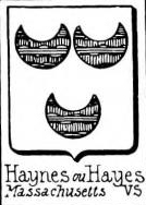 Haynes Coat of Arms / Family Crest 1