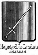 Hayntzel Coat of Arms / Family Crest 1