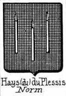 Hays Coat of Arms / Family Crest 3