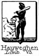 Hayweghen Coat of Arms / Family Crest 0