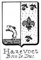 Hazevoet Coat of Arms / Family Crest 0