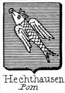 Hechthausen Coat of Arms / Family Crest 1