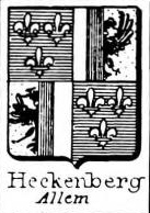 Heckenberg Coat of Arms / Family Crest 0