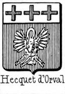 Hecquet Coat of Arms / Family Crest 1