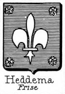 Heddema Coat of Arms / Family Crest 0