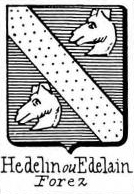 Hedelin Coat of Arms / Family Crest 1
