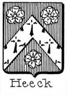 Heeck Coat of Arms / Family Crest 0