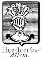 Heeden Coat of Arms / Family Crest 1