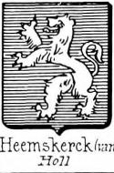 Heemskerck Coat of Arms / Family Crest 1