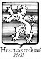 Heemskerck Coat of Arms / Family Crest 0