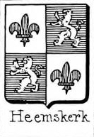 Heemskerk Coat of Arms / Family Crest 2