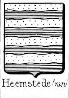 Heemstede Coat of Arms / Family Crest 1