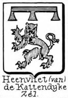 Heenvliet Coat of Arms / Family Crest 1