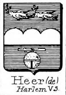 Heer Coat of Arms / Family Crest 2