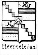 Heersele Coat of Arms / Family Crest 1