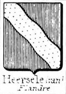 Heersele Coat of Arms / Family Crest 0