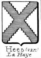 Hees Coat of Arms / Family Crest 2