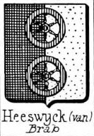 Heeswyck Coat of Arms / Family Crest 0