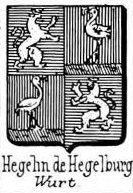 Hegelin Coat of Arms / Family Crest 2