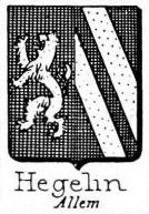 Hegelin Coat of Arms / Family Crest 1