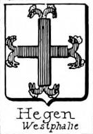 Hegen Coat of Arms / Family Crest 0