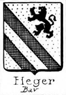 Heger Coat of Arms / Family Crest 2