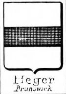 Heger Coat of Arms / Family Crest 1