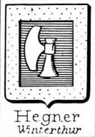 Hegner Coat of Arms / Family Crest 2