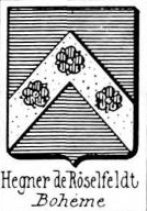 Hegner Coat of Arms / Family Crest 3