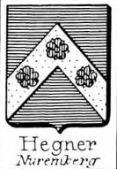 Hegner Coat of Arms / Family Crest 1
