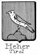 Heher Coat of Arms / Family Crest 3